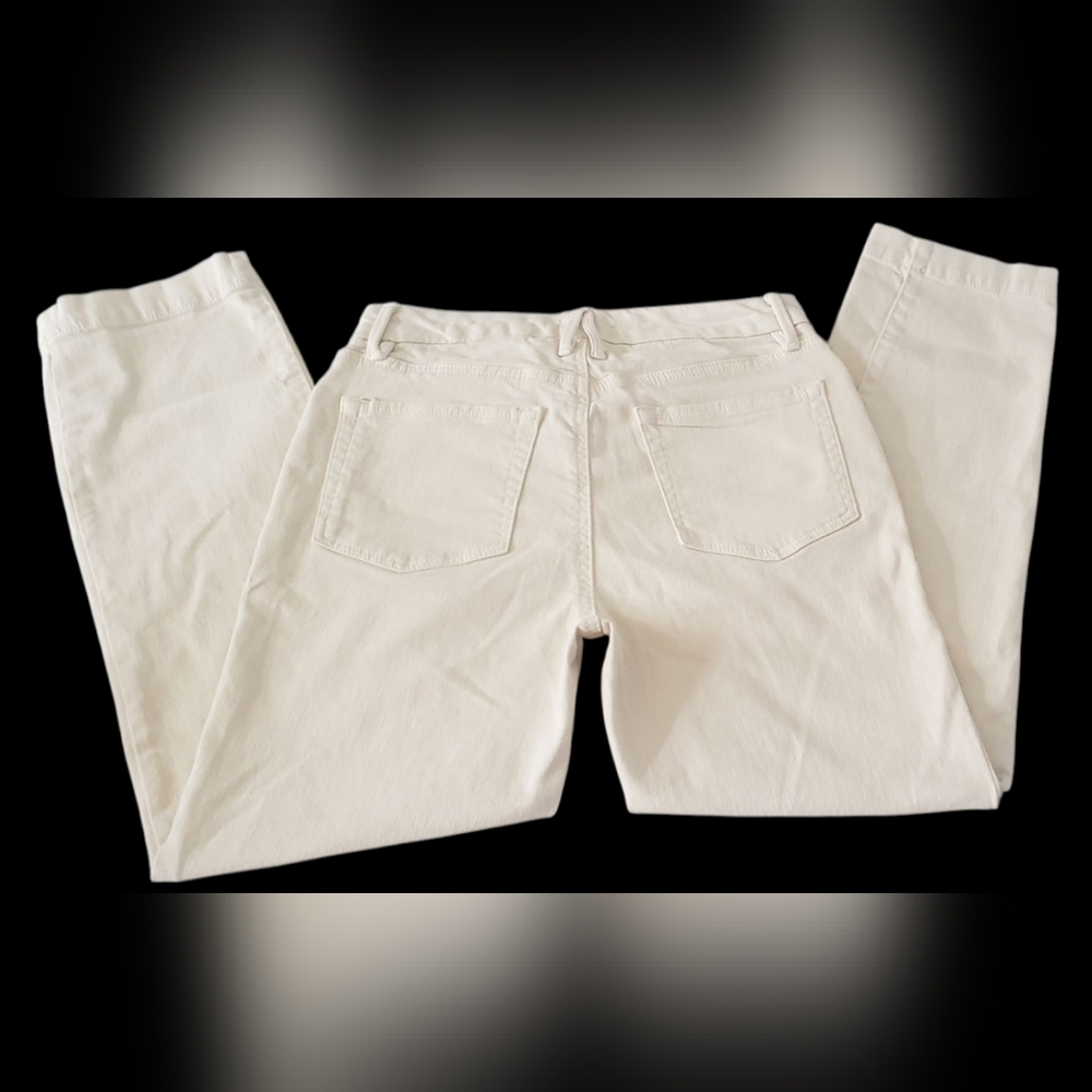 GOOD AMERICA Women's  Classic  Cream Jeans Size 8 /29 - Picture 2 of 10